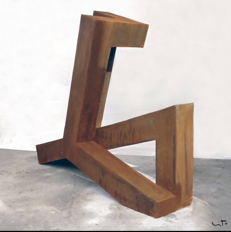 Original Contemporary Abstract Sculpture by Lito Barreiro