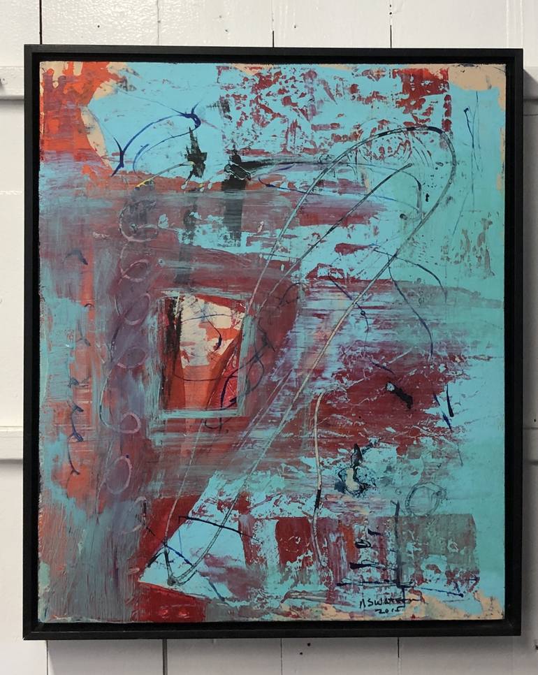 Original Abstract Painting by Nicholas Watson