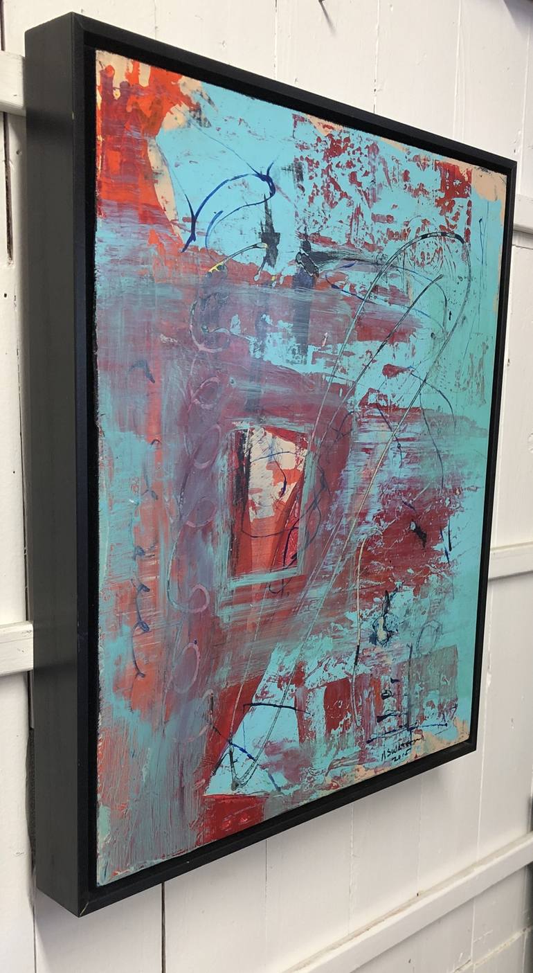 Original Abstract Painting by Nicholas Watson