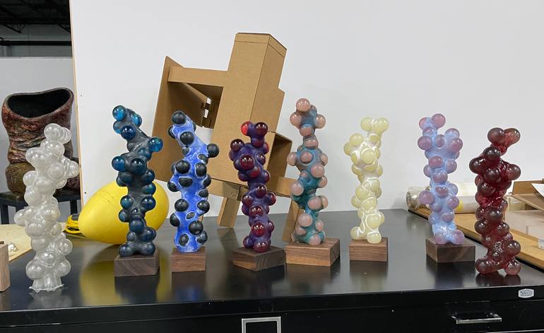 Original Abstract Sculpture by Ralph Paquin