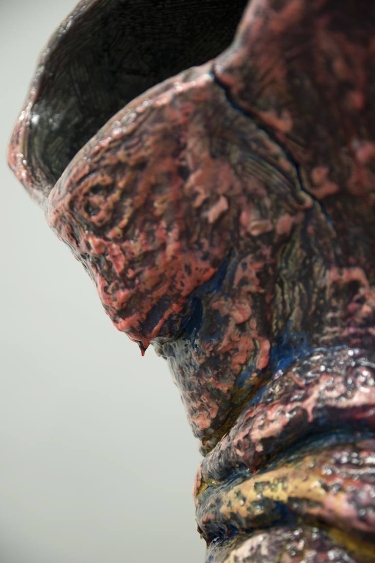 Original Abstract Body Sculpture by Ralph Paquin