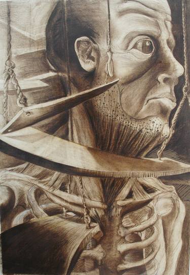 Original Surrealism Science/Technology Drawings by Ralph Paquin