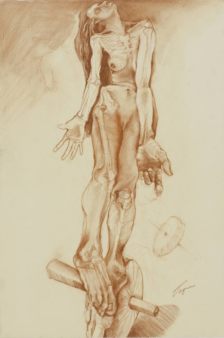 Print of Surrealism Science/Technology Drawings by Ralph Paquin