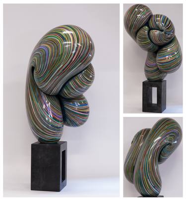 Saatchi Art Artist Ralph Paquin; Sculpture, “Knitter’s Love Knot” #art