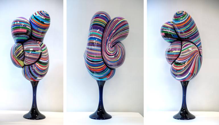 Original Abstract Sculpture by Ralph Paquin