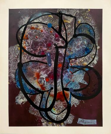 Original Abstract Expressionism Abstract Paintings by Ralph Paquin