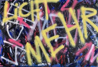 Original Street Art Graffiti Painting by Dominic Hiatt