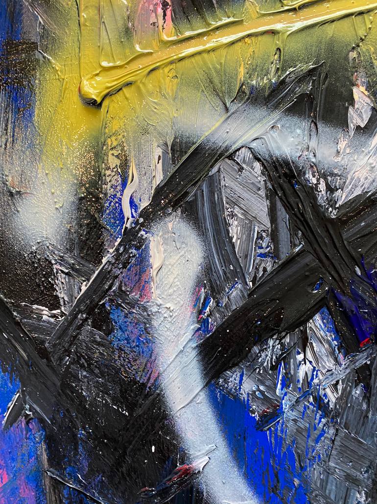Original Street Art Graffiti Painting by Dominic Hiatt