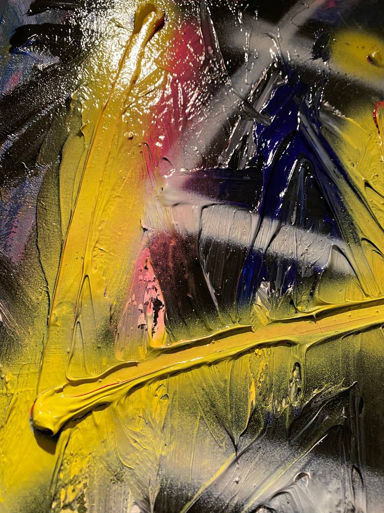 Original Street Art Graffiti Painting by Dominic Hiatt