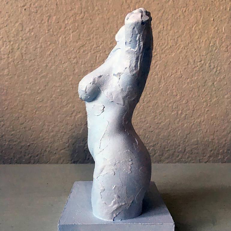 Original Figurative Nude Sculpture by Ehren Bienert