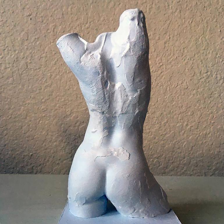 Original Figurative Nude Sculpture by Ehren Bienert