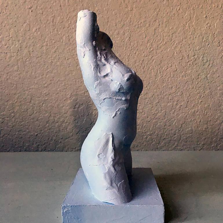 Original Figurative Nude Sculpture by Ehren Bienert