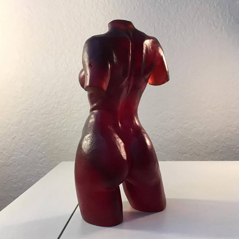 Original Figurative Nude Sculpture by Ehren Bienert