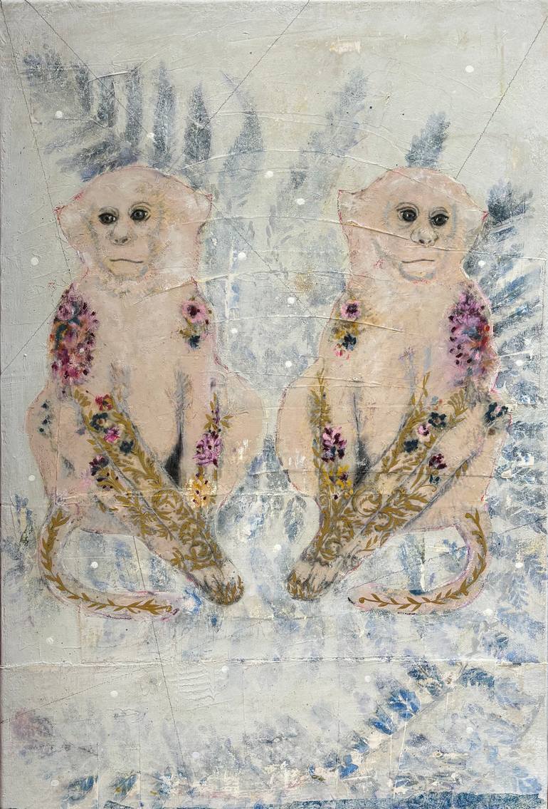 Original Contemporary Animal Painting by Karenina Fabrizzi