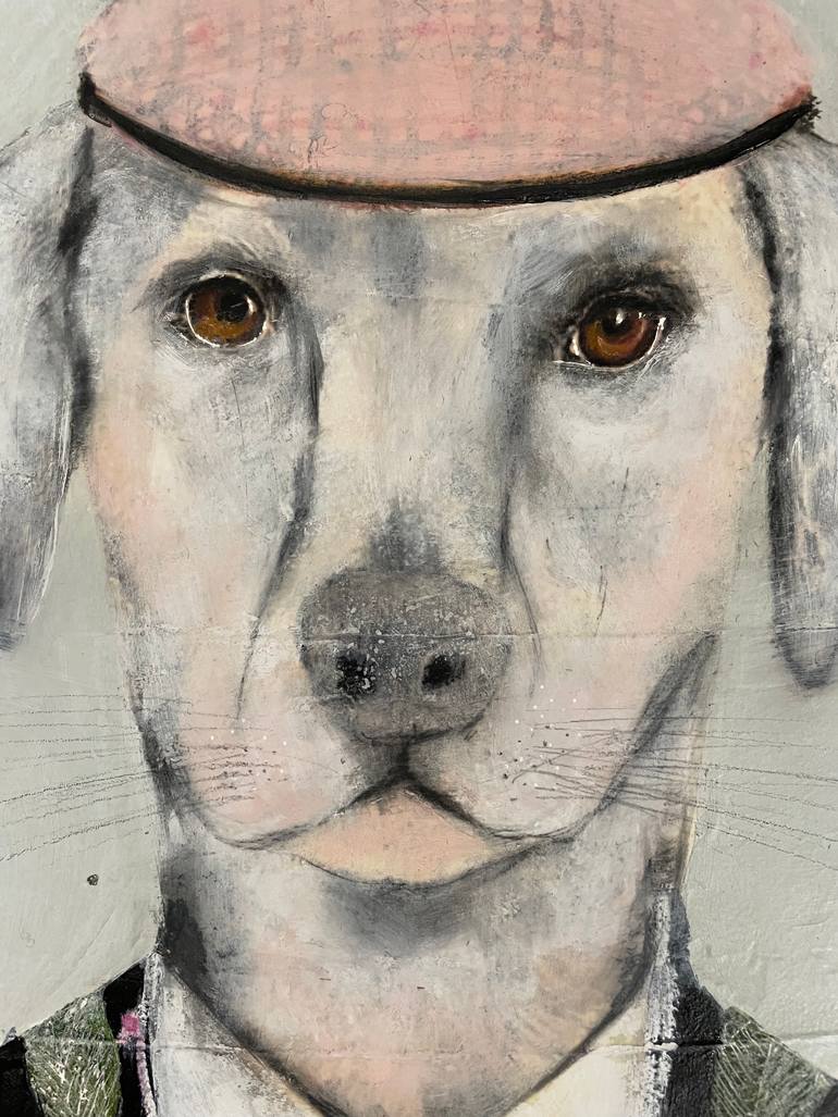 Original Surrealism Animal Painting by Karenina Fabrizzi