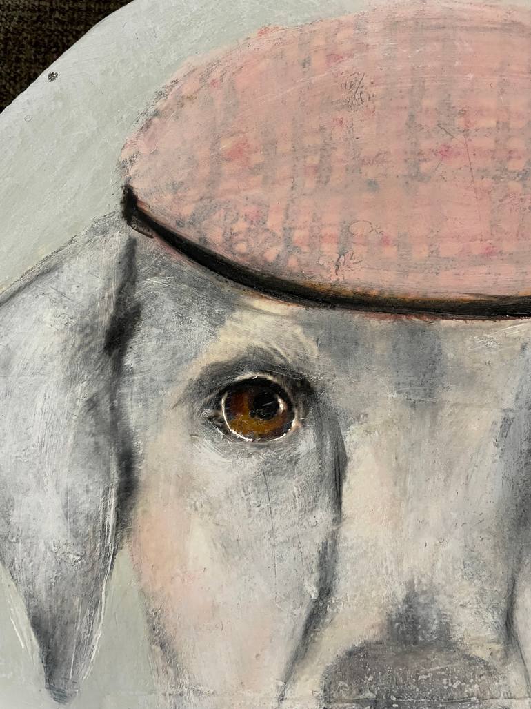 Original Surrealism Animal Painting by Karenina Fabrizzi