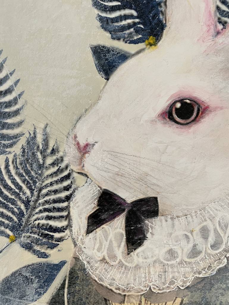 Original Surrealism Animal Painting by Karenina Fabrizzi
