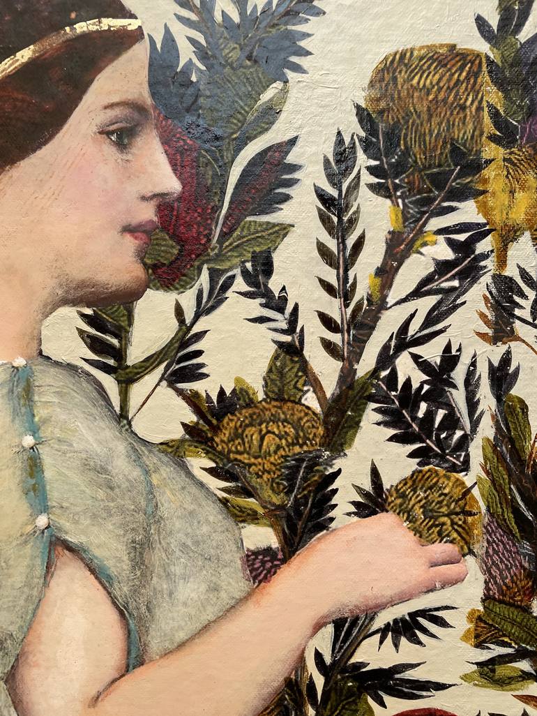 Original Botanic Painting by Karenina Fabrizzi