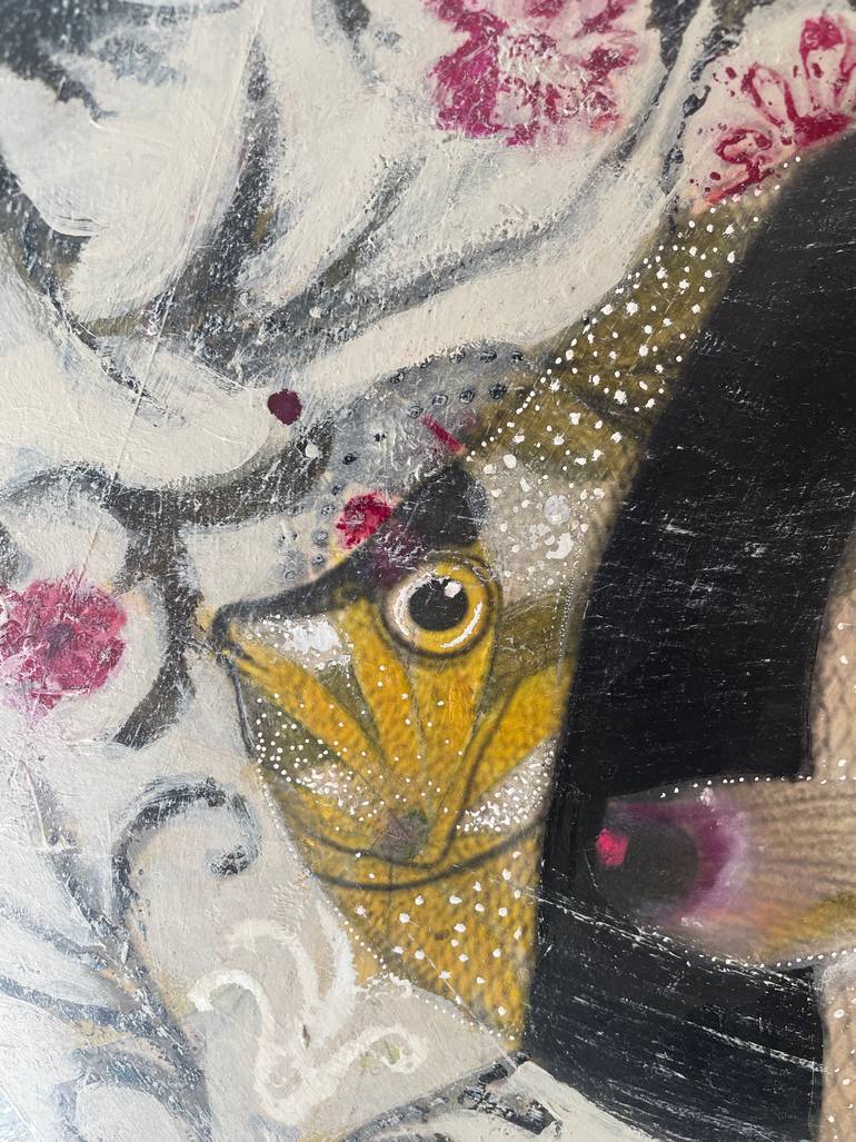 Original Figurative Animal Painting by Karenina Fabrizzi