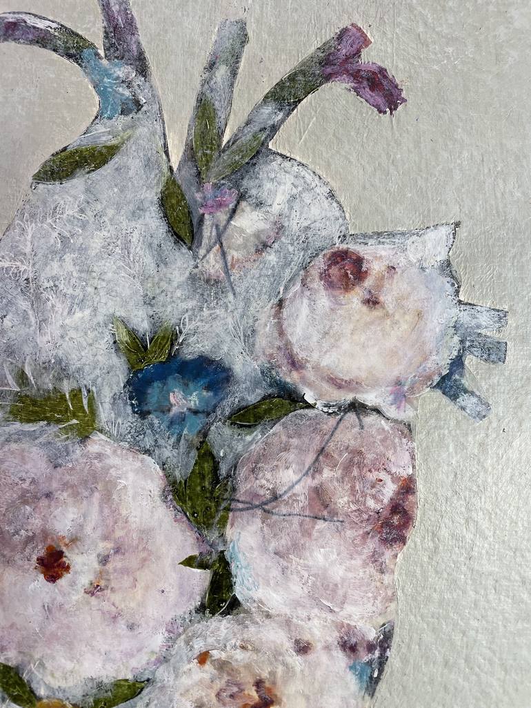 Original Floral Drawing by Karenina Fabrizzi