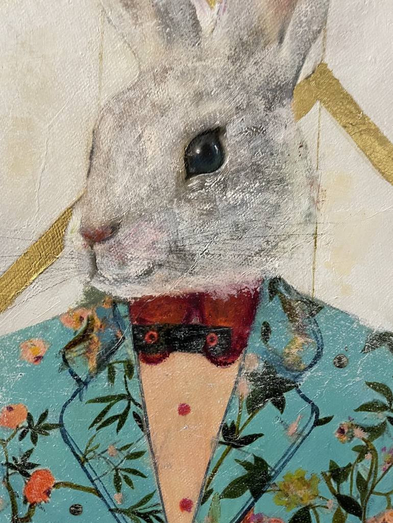 Original Contemporary Animal Painting by Karenina Fabrizzi