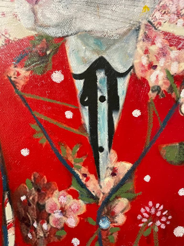 Original Portraiture Animal Painting by Karenina Fabrizzi