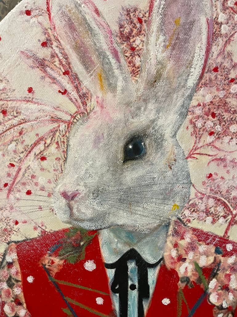 Original Portraiture Animal Painting by Karenina Fabrizzi