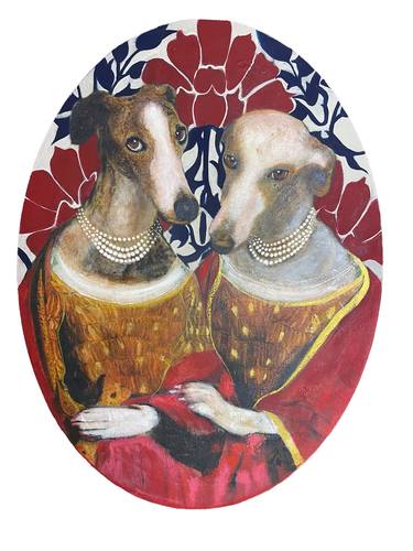 Print of Folk Animal Paintings by Karenina Fabrizzi