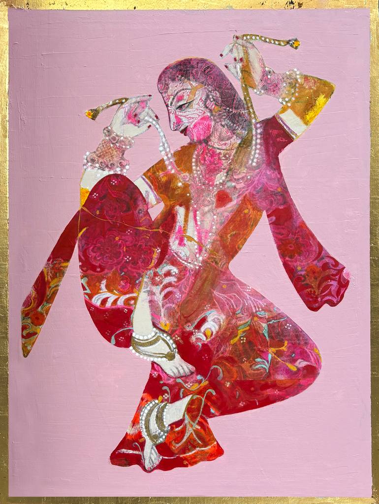 Original Contemporary Performing Arts Painting by Karenina Fabrizzi
