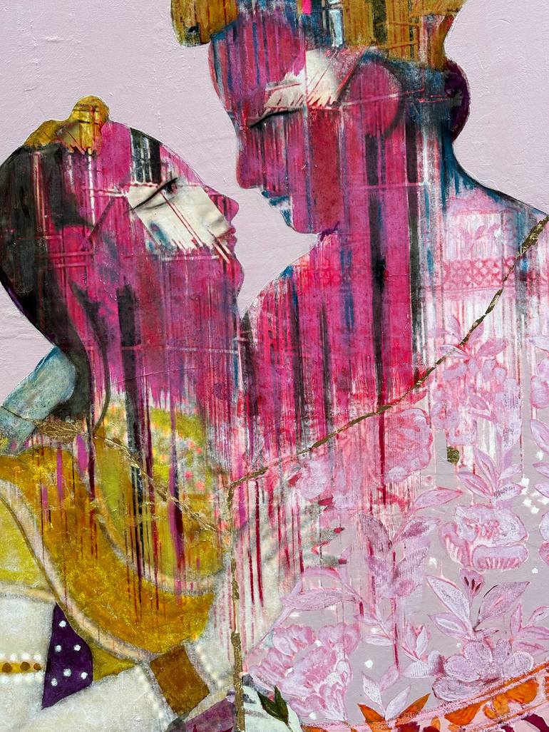 Original Pop Art Classical Mythology Painting by Karenina Fabrizzi