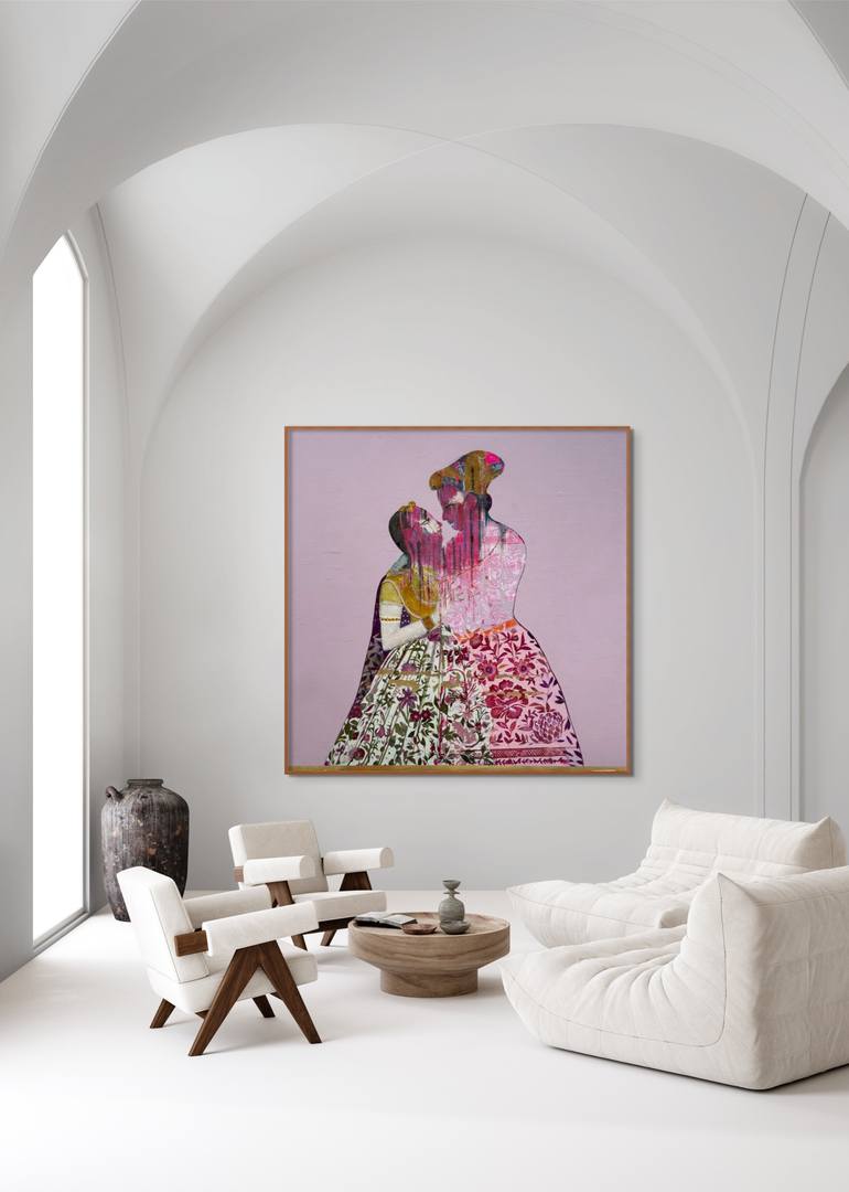 Original Pop Art Classical Mythology Painting by Karenina Fabrizzi