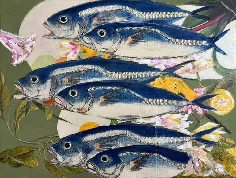Original Folk Animal Paintings by Karenina Fabrizzi
