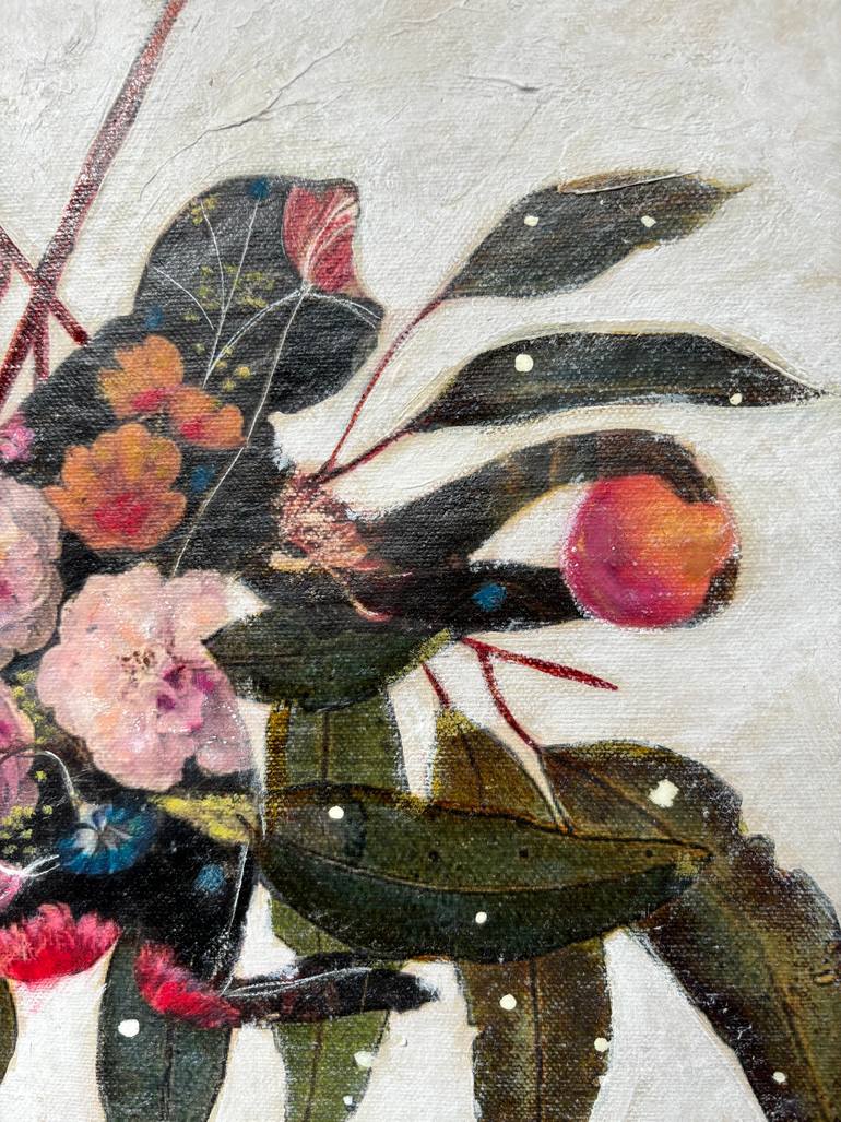 Original Romanticism Animal Painting by Karenina Fabrizzi