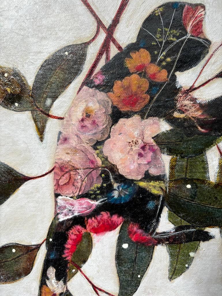 Original Romanticism Animal Painting by Karenina Fabrizzi