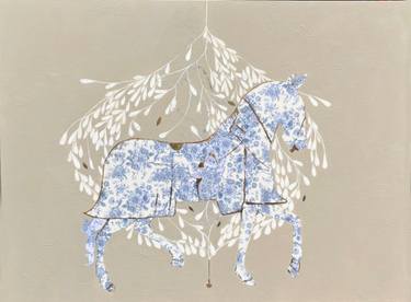 Original Figurative Animal Painting by Karenina Fabrizzi