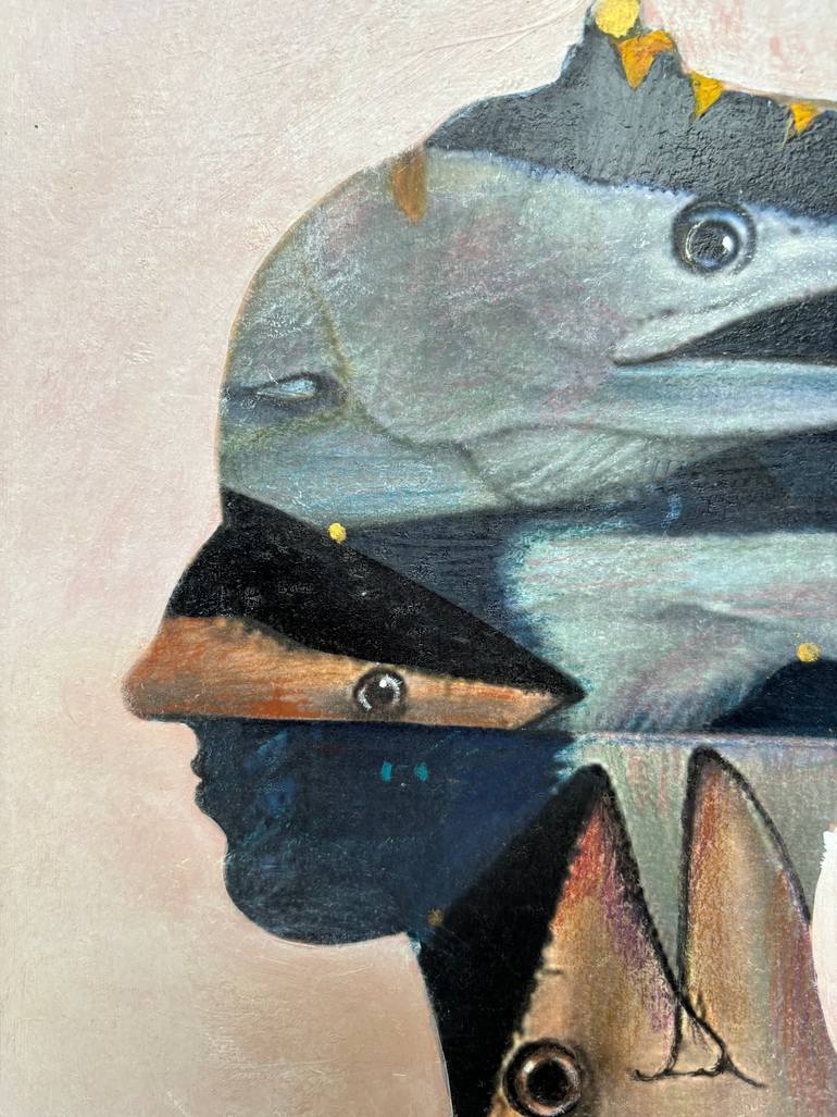 Original Contemporary Body Drawing by Karenina Fabrizzi