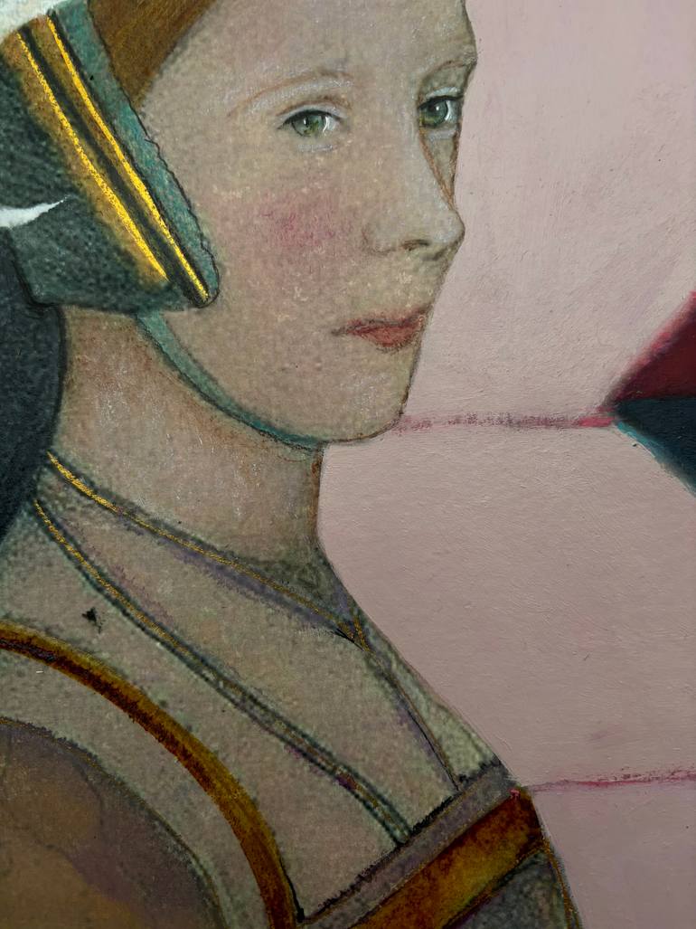 Original Surrealism Body Drawing by Karenina Fabrizzi