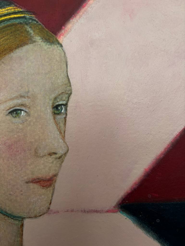 Original Surrealism Body Drawing by Karenina Fabrizzi