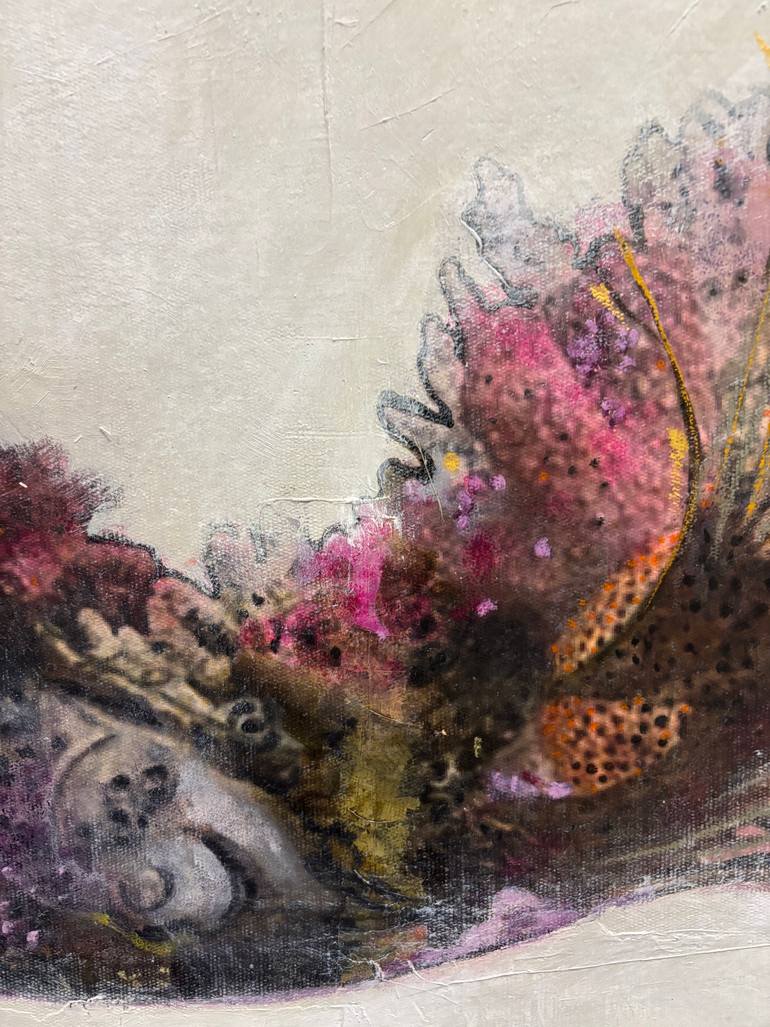 Original Art Nouveau Classical Mythology Painting by Karenina Fabrizzi