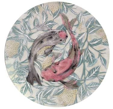 Original Color Field Painting Animal Paintings by Karenina Fabrizzi