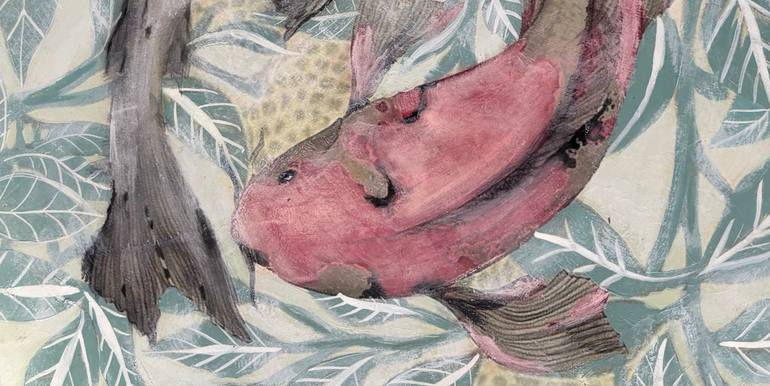 Original Color Field Painting Animal Painting by Karenina Fabrizzi