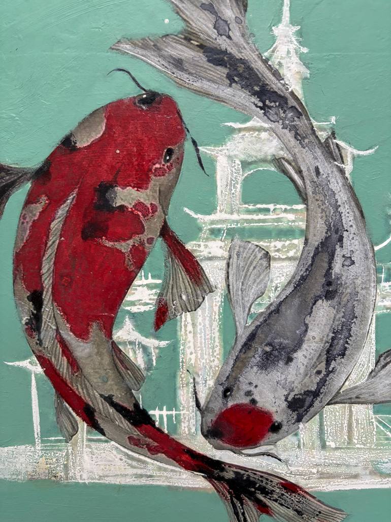 Original Figurative Animal Painting by Karenina Fabrizzi