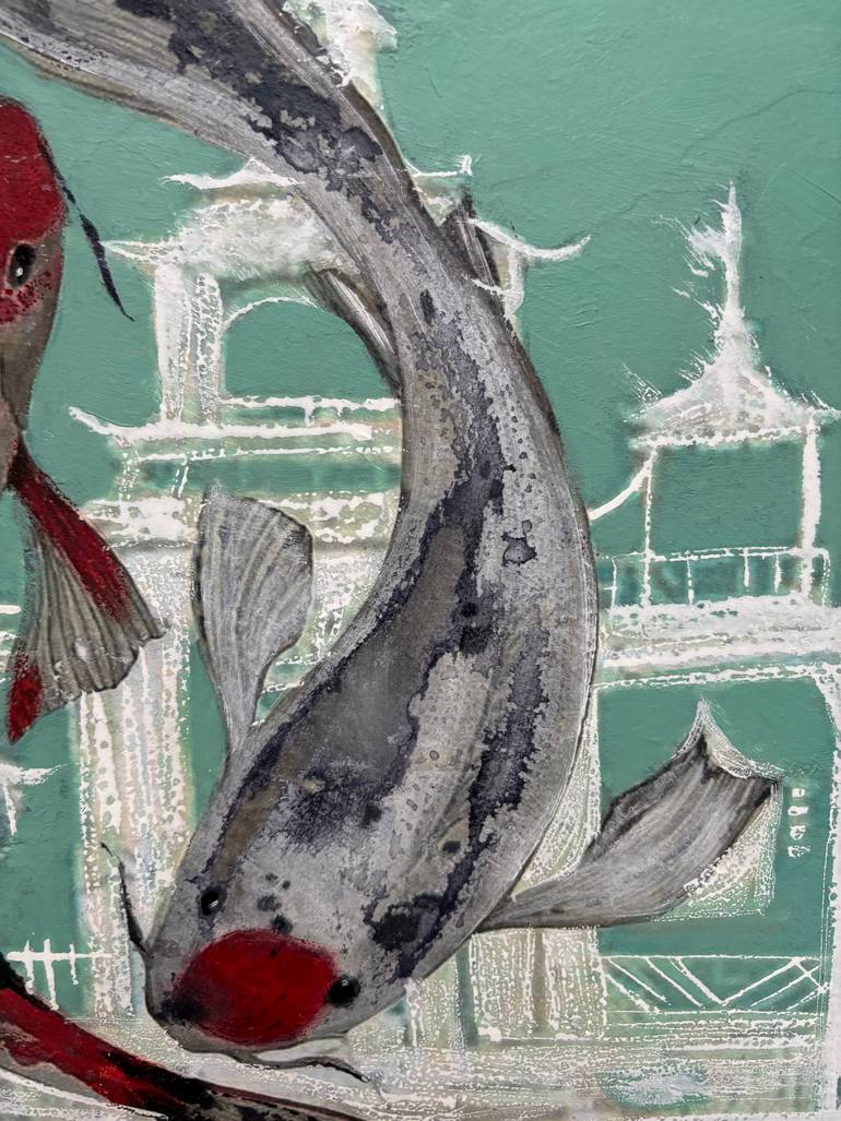 Original Figurative Animal Painting by Karenina Fabrizzi