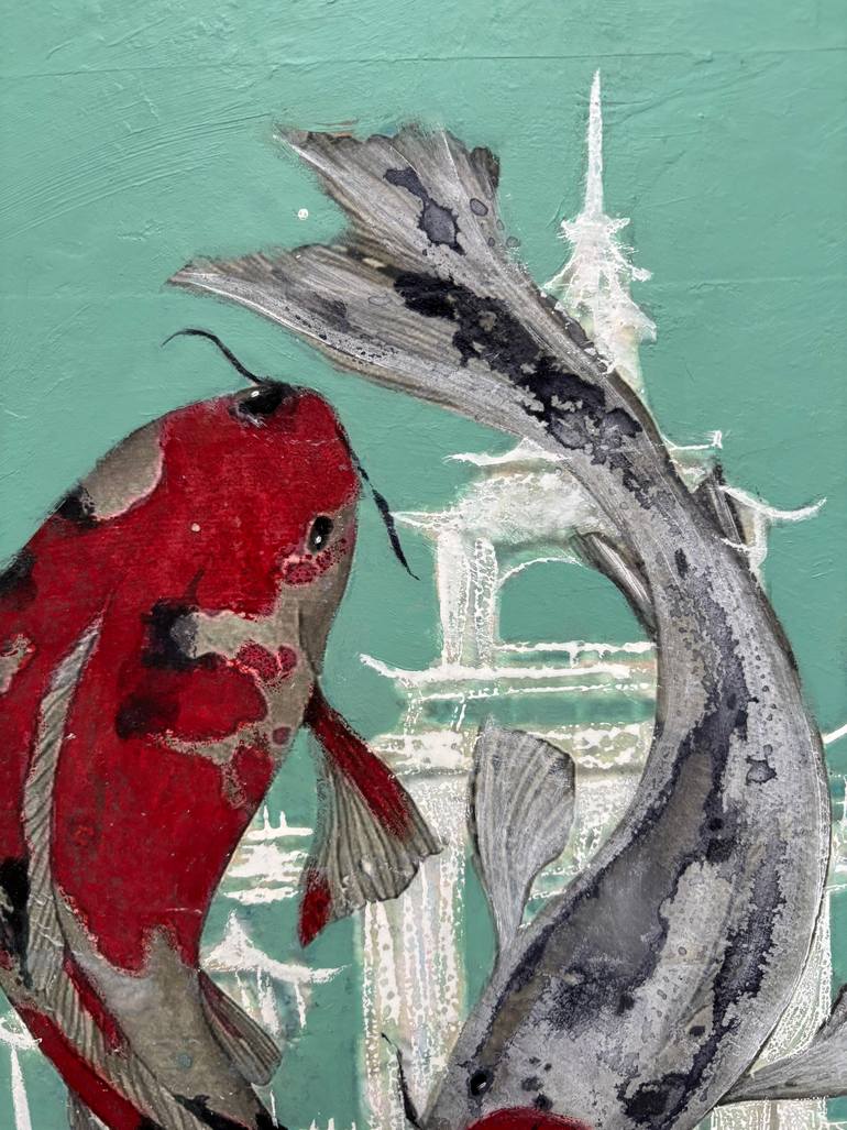Original Figurative Animal Painting by Karenina Fabrizzi