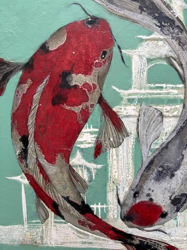 Original Figurative Animal Painting by Karenina Fabrizzi