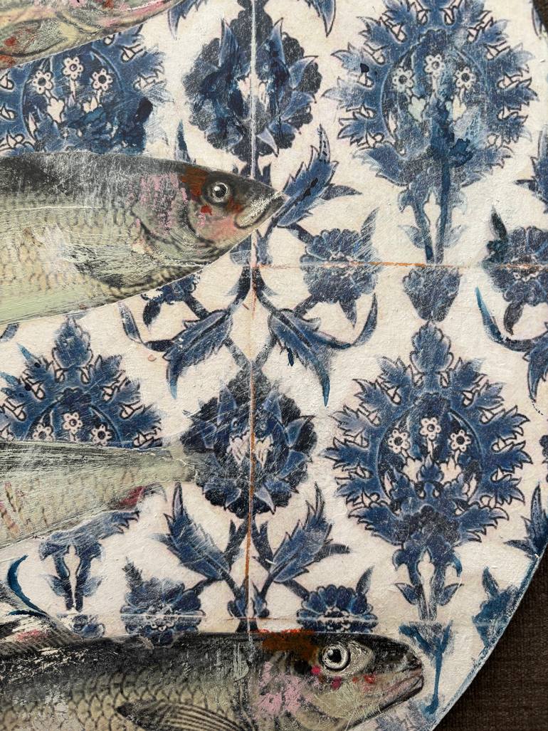 Original Surrealism Animal Mixed Media by Karenina Fabrizzi