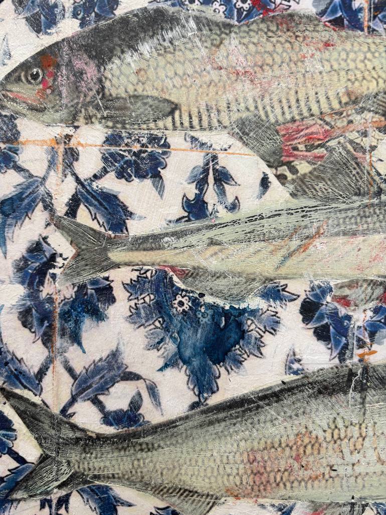 Original Surrealism Animal Mixed Media by Karenina Fabrizzi