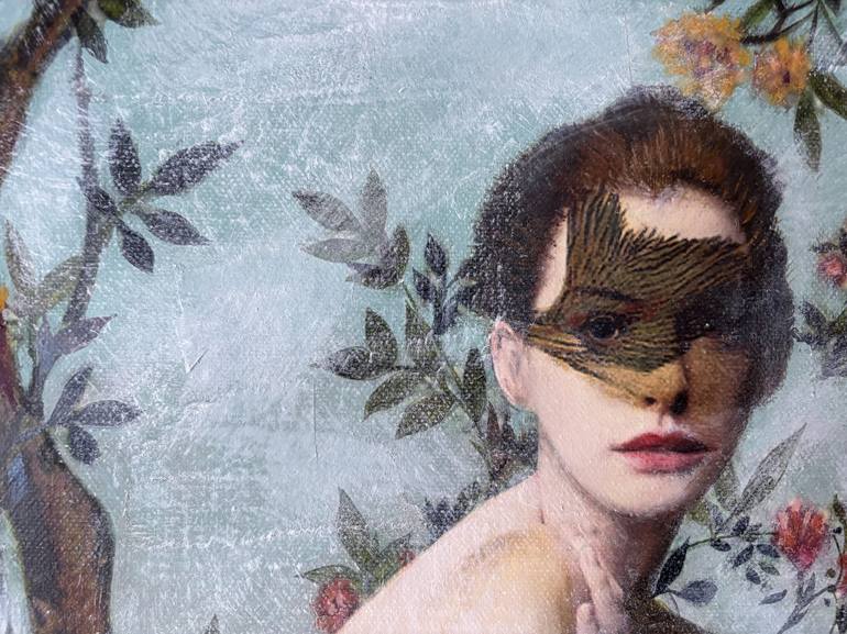 Original Figurative Women Painting by Karenina Fabrizzi