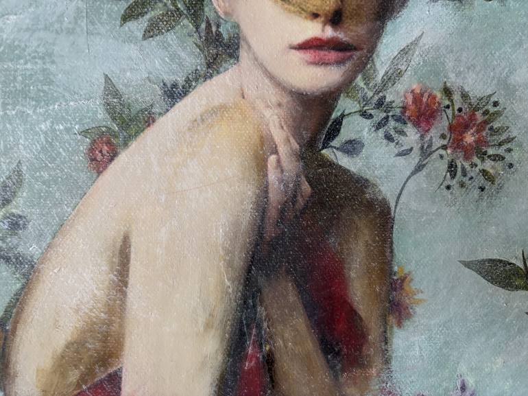 Original Figurative Women Painting by Karenina Fabrizzi