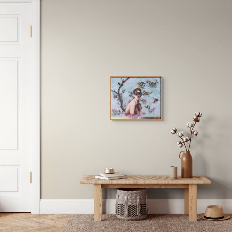 Original Figurative Women Painting by Karenina Fabrizzi